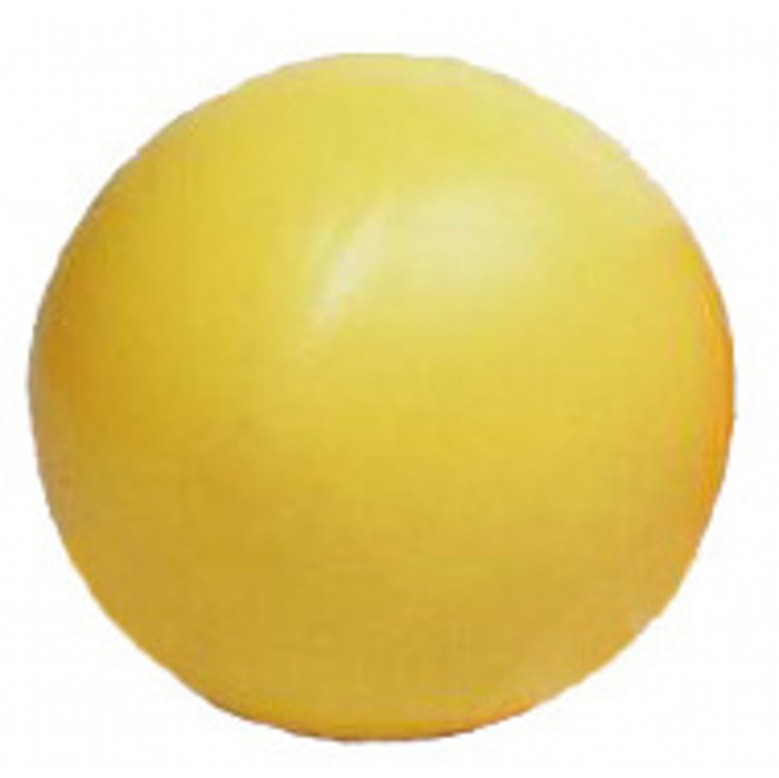Мяч непрыгающий желтый